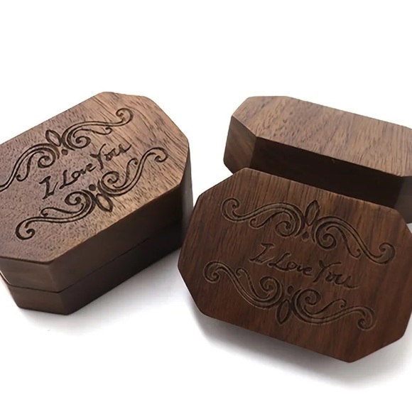 Carved Ring Box - Picture 3 of 8